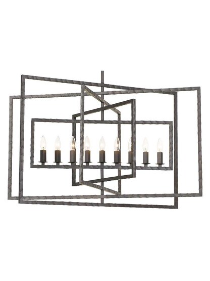 Capri 9 Light Chandelier.